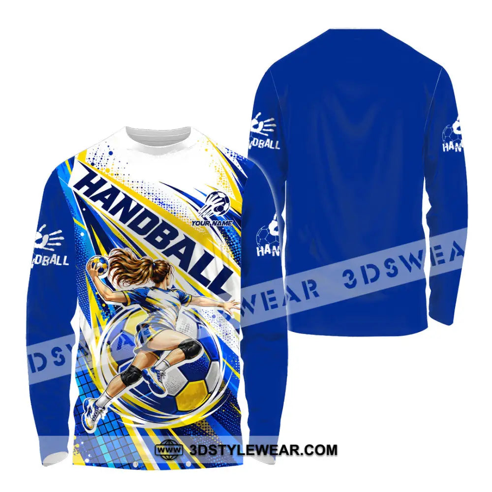 Unisex Shirt - Custom Handball Shirt - Long Sleeve Shirt / S - T-shirt