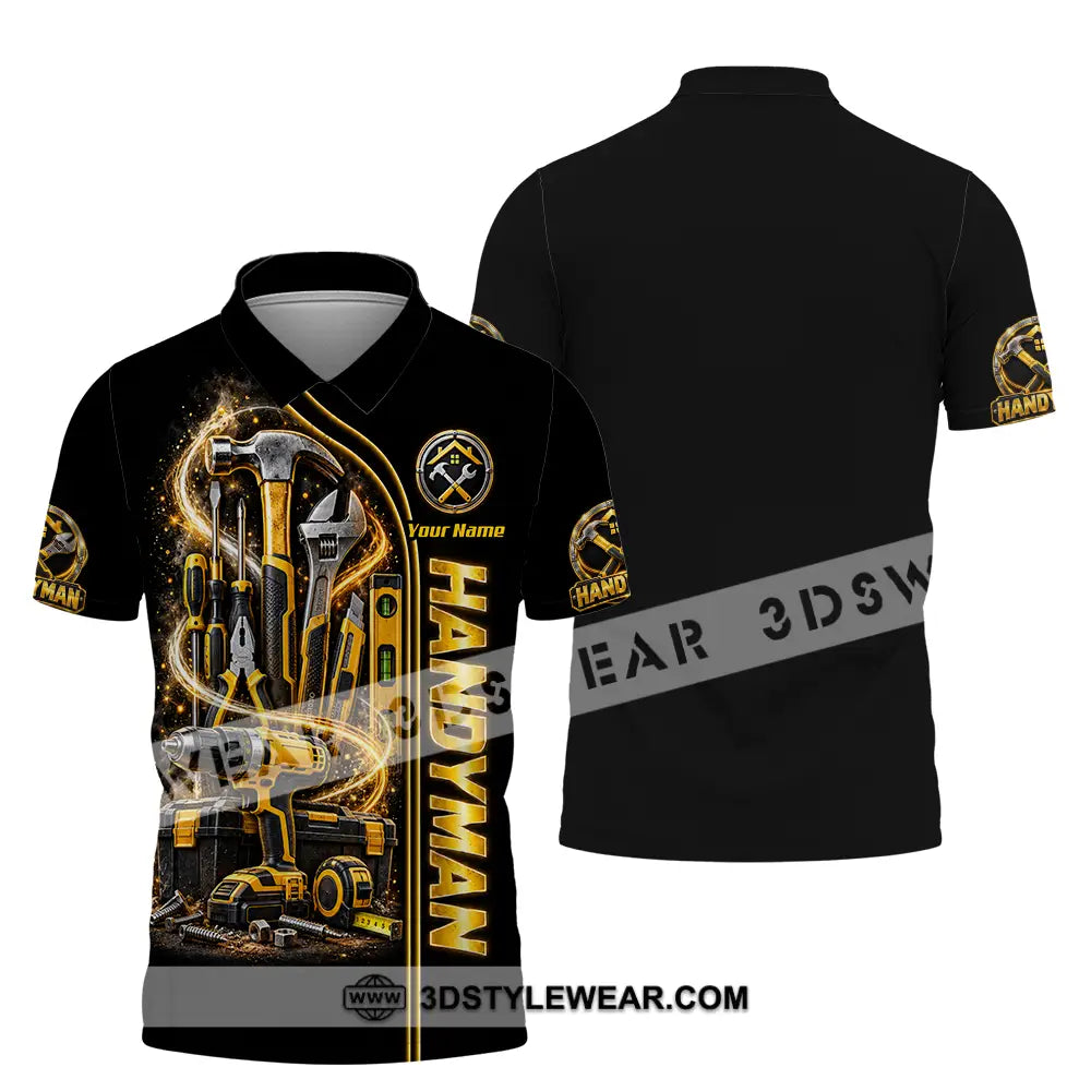 Unisex Shirt - Custom Handyman Shirt - Polo Shirt / S - T-shirt