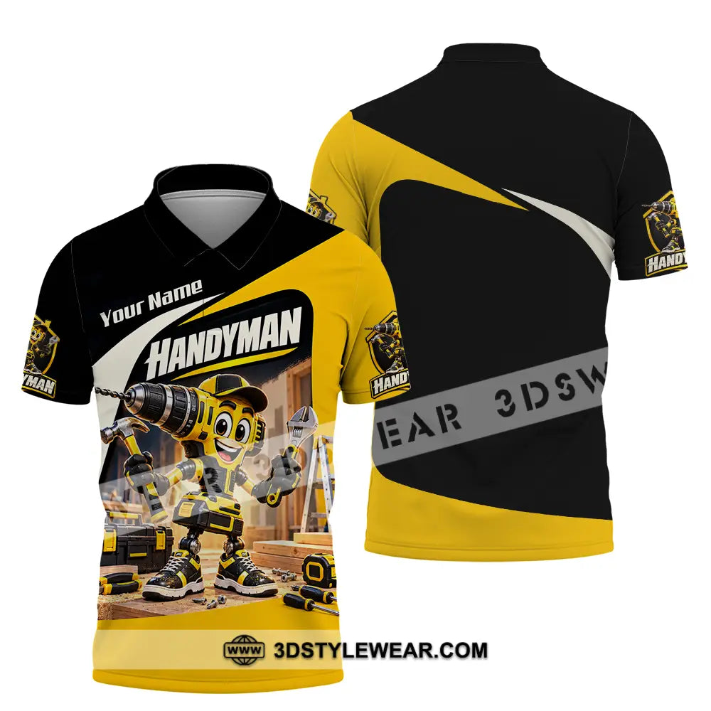 Unisex Shirt - Custom Handyman Shirt - Polo Shirt / S - T-shirt