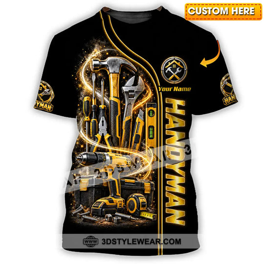 Unisex Shirt - Custom Handyman Shirt style option 1