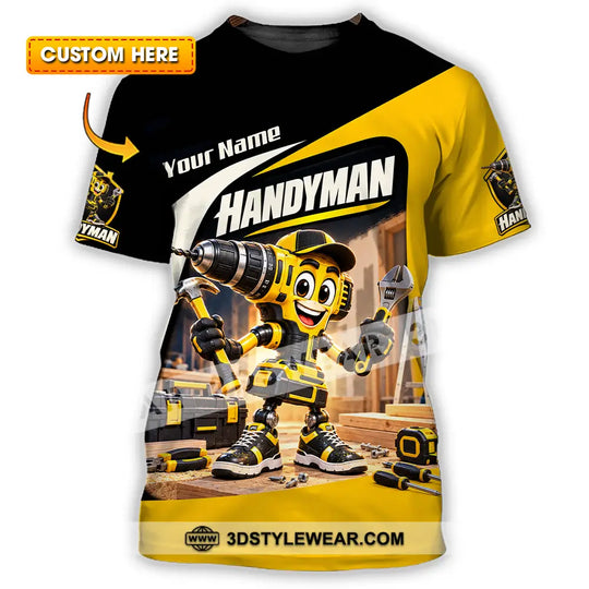Unisex Shirt - Custom Handyman Shirt style option 1