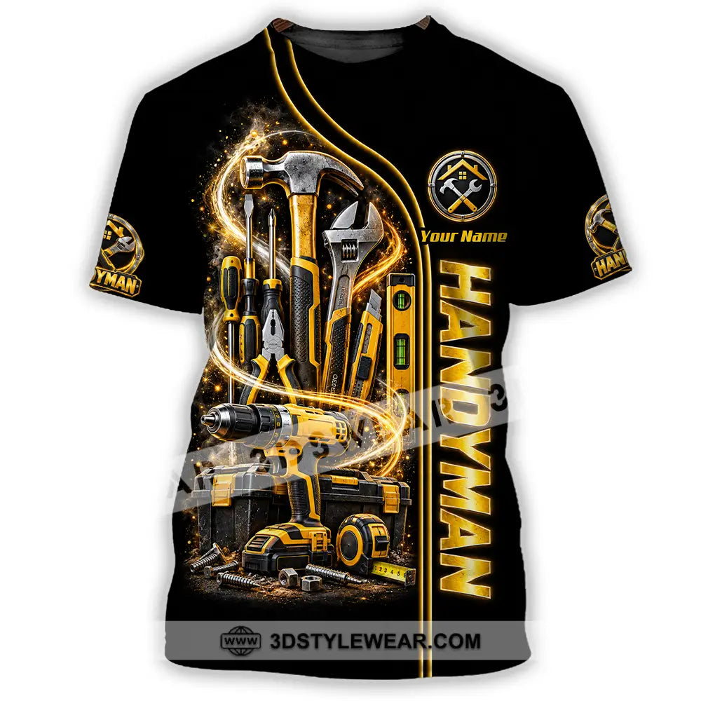 Unisex Shirt - Custom Handyman Shirt - T-Shirt / S - T-shirt