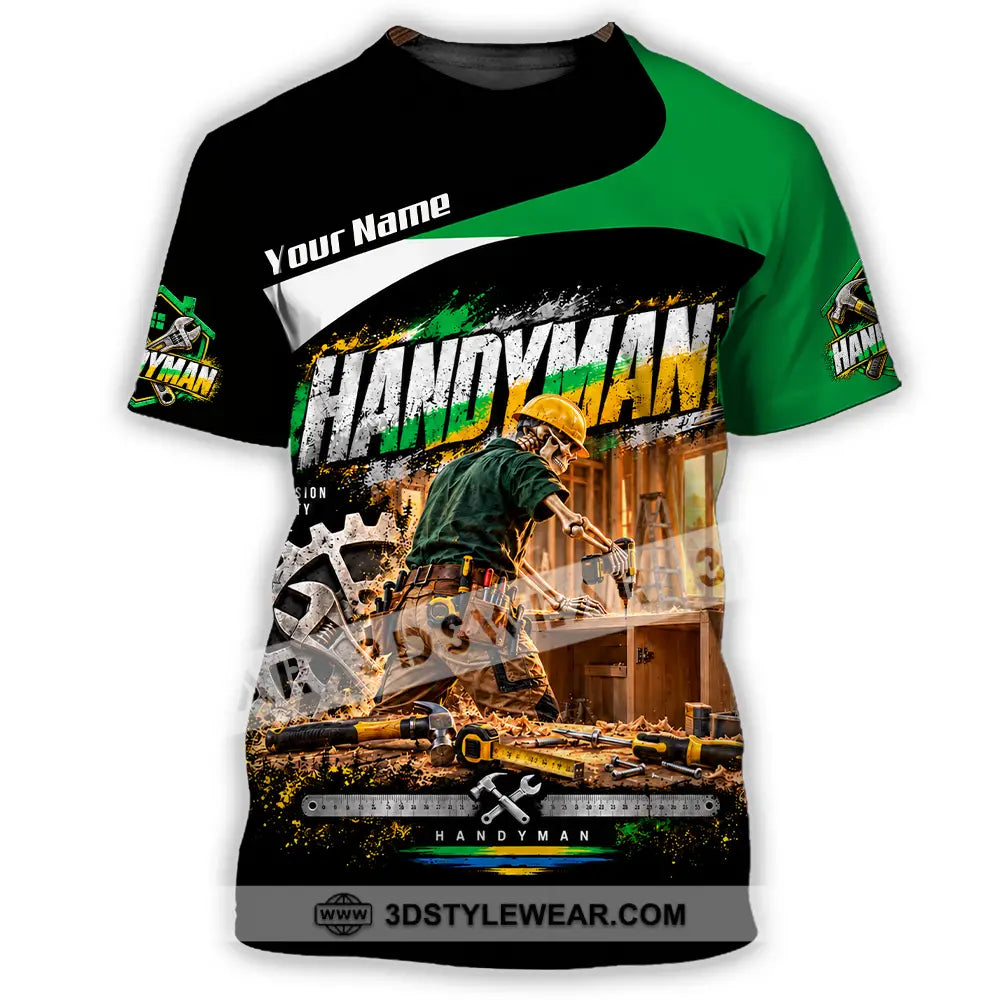 Unisex Shirt - Custom Handyman Shirt - T-Shirt / S - T-shirt