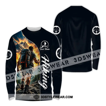 Unisex Shirt - Custom Hiking Shirt - Long Sleeve Shirt / S - T-shirt