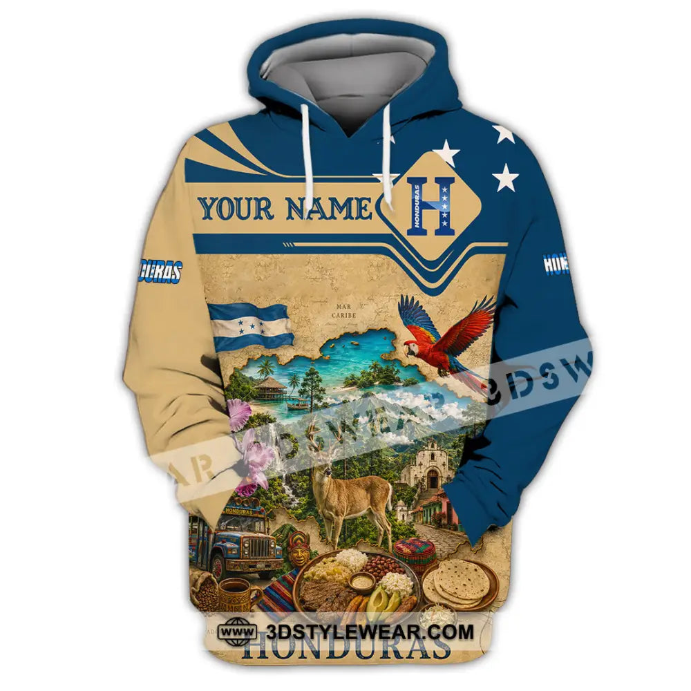 Unisex Shirt - Custom Honduras Shirt - Hoodie / S - T-shirt