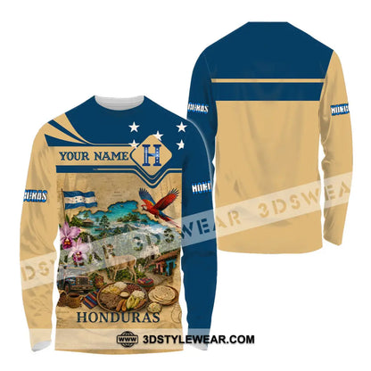 Unisex Shirt - Custom Honduras Shirt - Long Sleeve Shirt / S - T-shirt