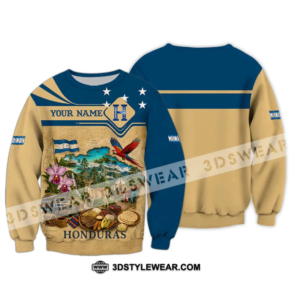 Unisex Shirt - Custom Honduras Shirt - Long Sleeve / S - T-shirt