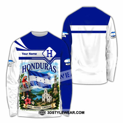 Unisex Shirt - Custom Honduras Shirt - Long Sleeve Shirt / S - T-shirt