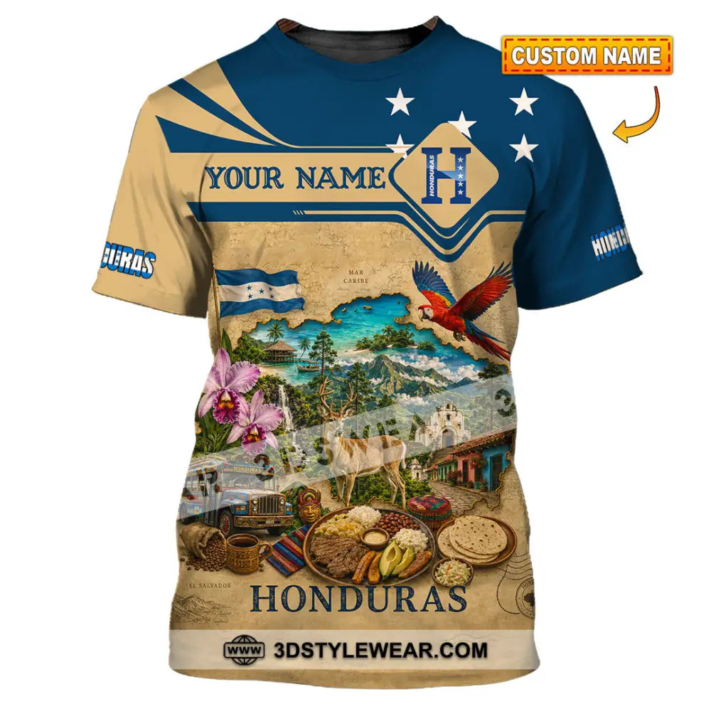 Unisex Shirt - Custom Honduras Shirt - T-shirt