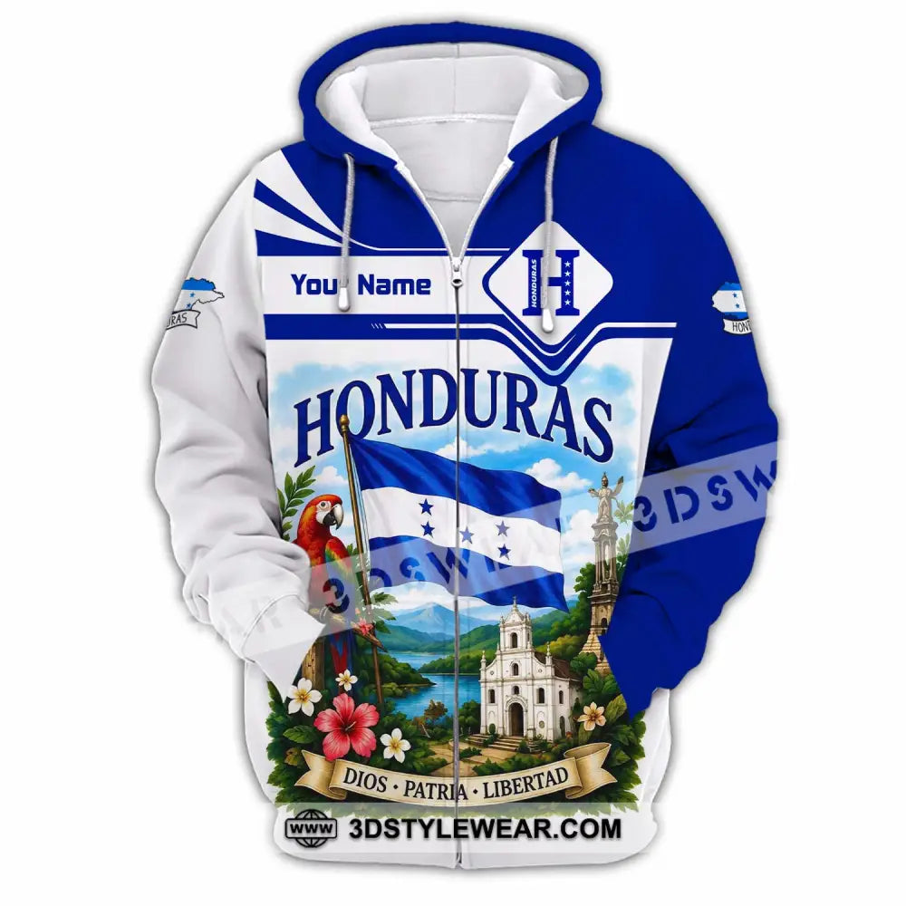 Unisex Shirt - Custom Honduras Shirt - Zipper Hoodie / S - T-shirt