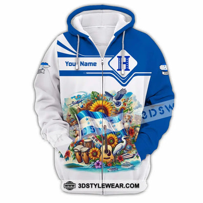 Unisex Shirt - Custom Honduras Shirt - Zipper Hoodie / S - T-shirt