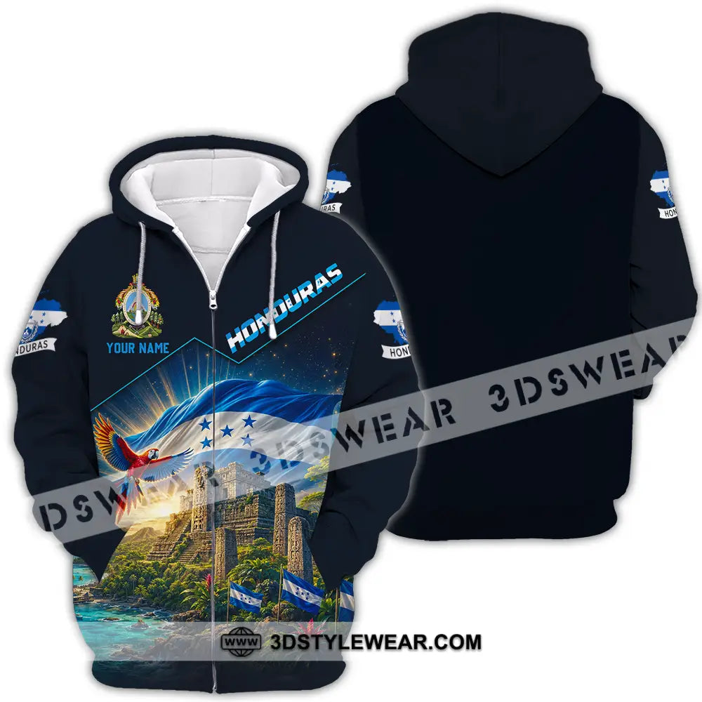 Unisex Shirt - Custom Honduras Shirt - Zipper Hoodie / S - T-shirt