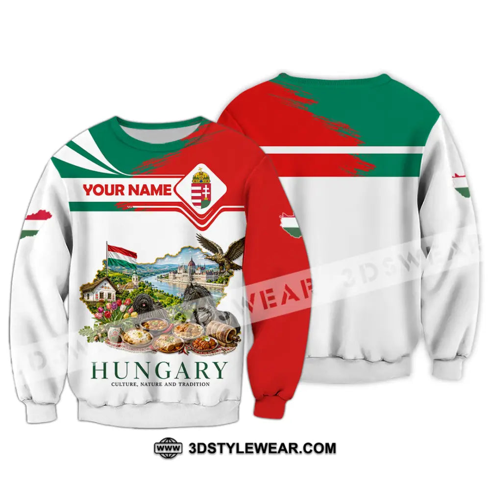Unisex Shirt - Custom Hungary Shirt - Long Sleeve / S - T-shirt