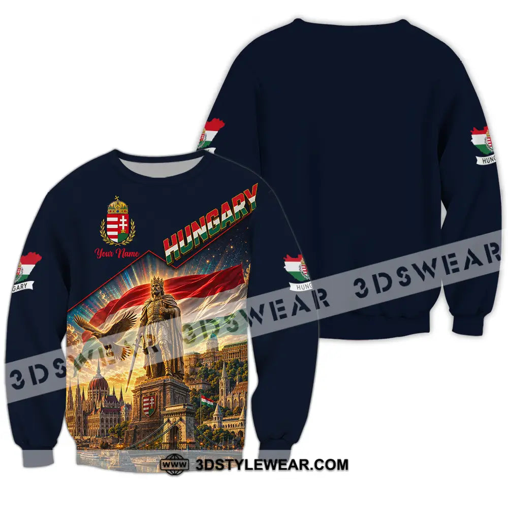 Unisex Shirt - Custom Hungary Shirt - Long Sleeve / S - T-shirt