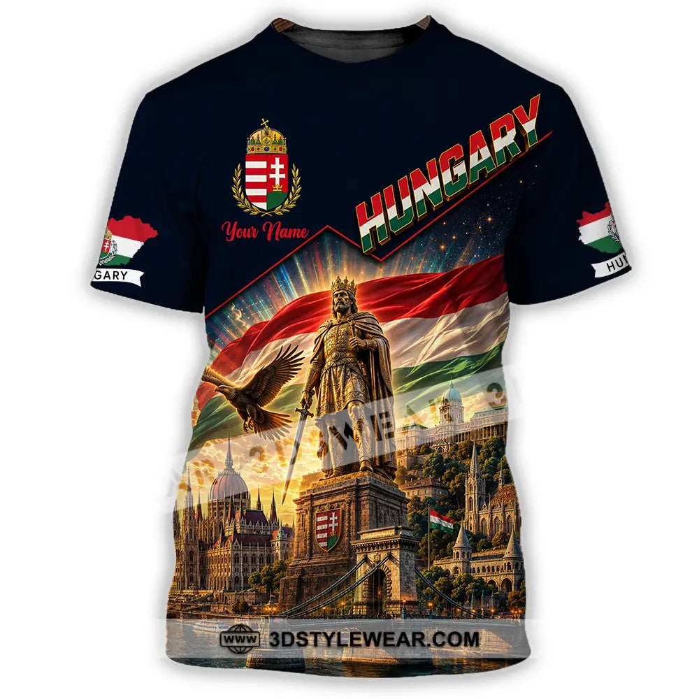 Unisex Shirt - Custom Hungary Shirt - T-Shirt / S - T-shirt