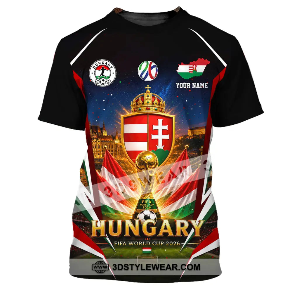 Unisex Shirt - Custom Hungary World Cup 2026 Shirt - T-Shirt / S - T-shirt