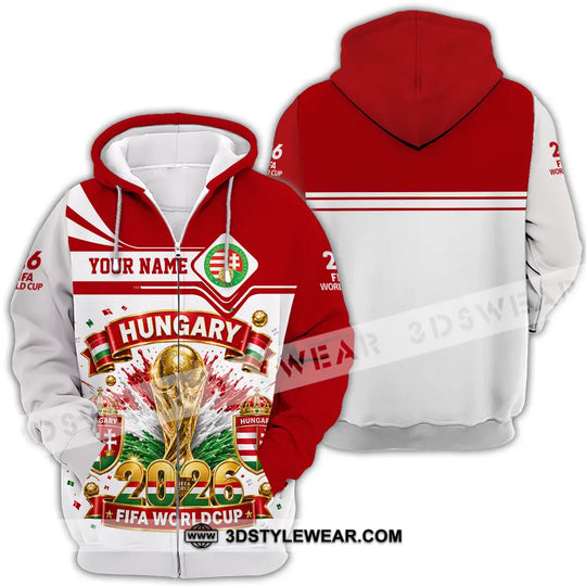 Unisex Shirt - Custom Hungary World Cup 2026 Shirt style option 4