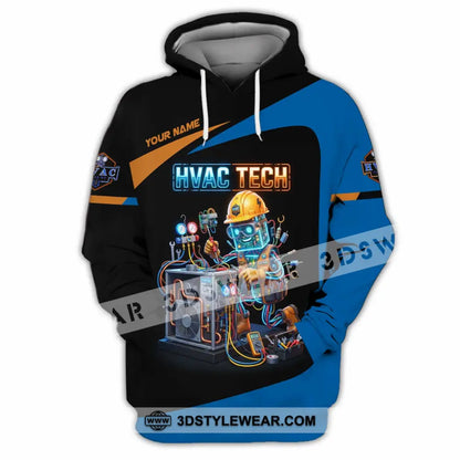 Unisex Shirt - Custom HVAC Tech Shirt - Hoodie / S - T-shirt