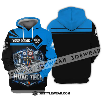 Unisex Shirt - Custom Hvac Tech Shirt - Hoodie / S - T-shirt