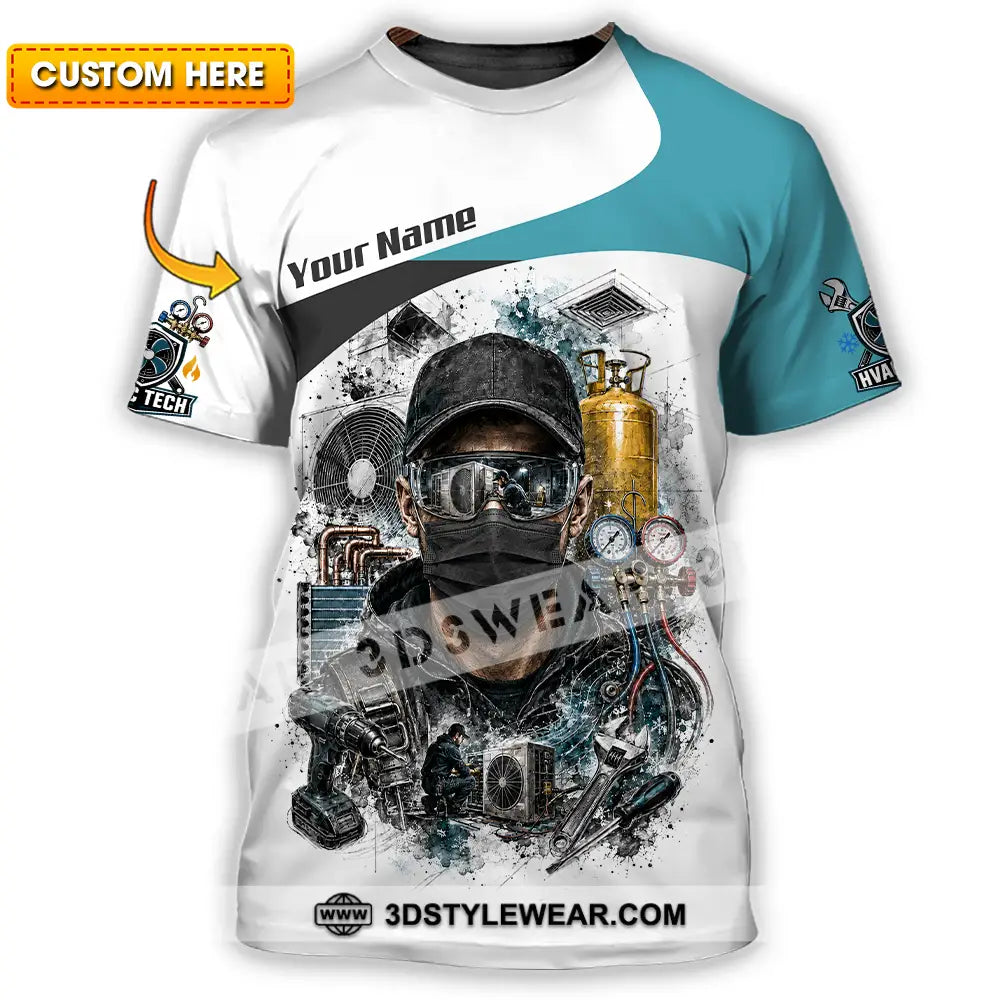 Unisex Shirt - Custom HVAC Tech Shirt - T-shirt