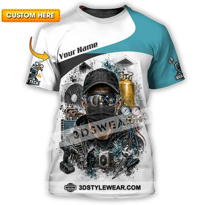 Unisex Shirt - Custom HVAC Tech Shirt - T-shirt