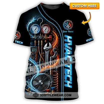 Unisex Shirt - Custom HVAC Tech Shirt - T-shirt