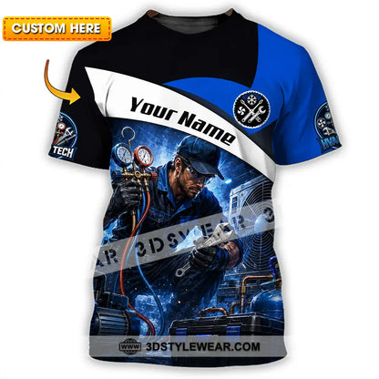 Unisex Shirt - Custom HVAC Tech Shirt - T-shirt