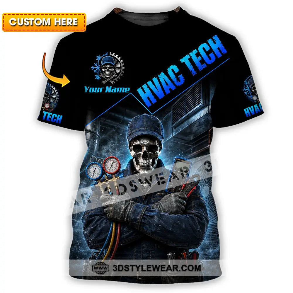 Unisex Shirt - Custom HVAC Tech Shirt - T-shirt