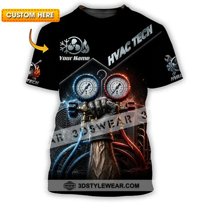 Unisex Shirt - Custom HVAC Tech Shirt - T-shirt