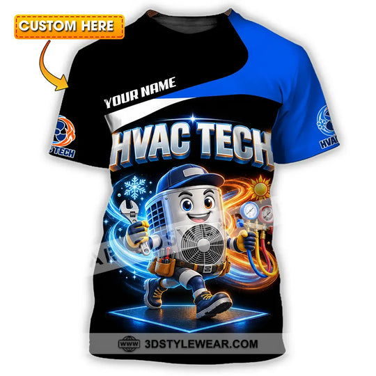 Unisex Shirt - Custom HVAC Tech Shirt style option 1