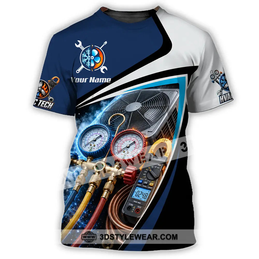 Unisex Shirt - Custom HVAC Tech Shirt - T-Shirt / S - T-shirt