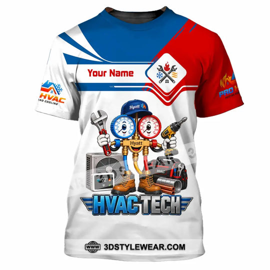 Unisex Shirt - Custom HVAC Tech Shirt style option 4