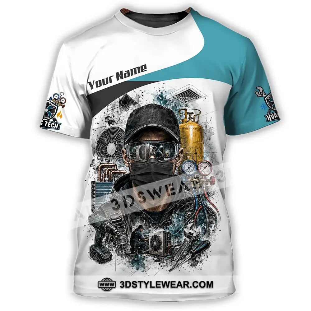 Unisex Shirt - Custom HVAC Tech Shirt - T-Shirt / S - T-shirt