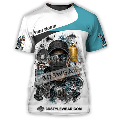 Unisex Shirt - Custom HVAC Tech Shirt - T-Shirt / S - T-shirt