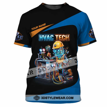 Unisex Shirt - Custom HVAC Tech Shirt - T-Shirt / S - T-shirt