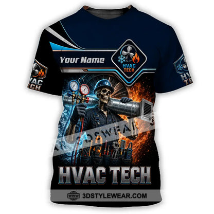 Unisex Shirt - Custom HVAC Tech Shirt - T-Shirt / S - T-shirt