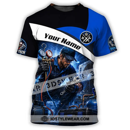 Unisex Shirt - Custom HVAC Tech Shirt - T-Shirt / S - T-shirt