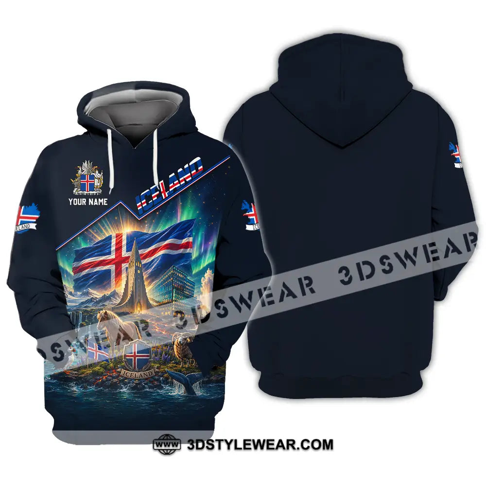 Unisex Shirt - Custom Iceland Shirt - Hoodie / S - T-shirt