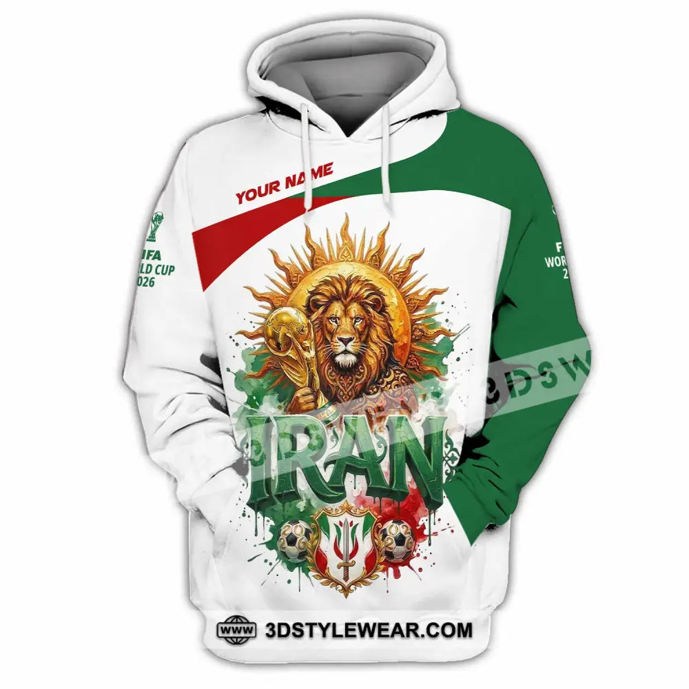 Unisex Shirt - Custom Iran World Cup 2026 3D Shirt - Hoodie / S - T-shirt