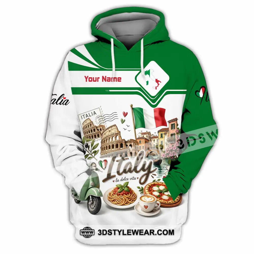 Unisex Shirt - Custom Italy Shirt - Hoodie / S - T-shirt