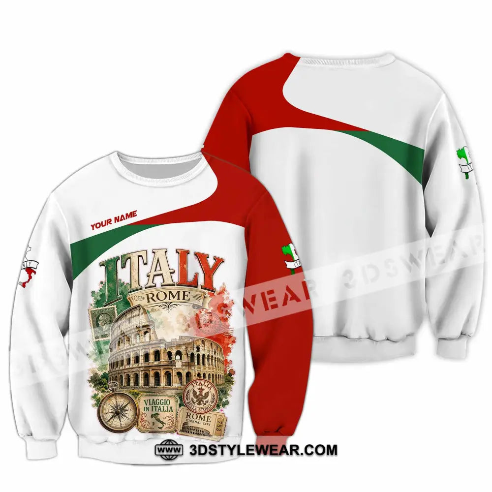 Unisex Shirt - Custom Italy Shirt - Long Sleeve / S - T-shirt