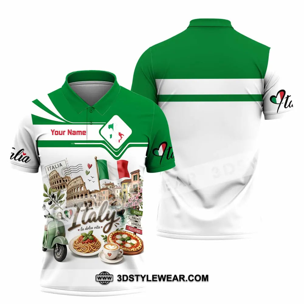 Unisex Shirt - Custom Italy Shirt - Polo Shirt / S - T-shirt