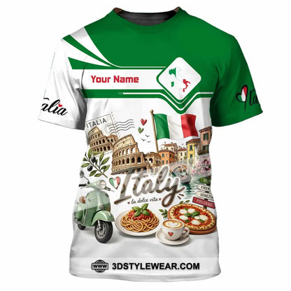 Unisex Shirt - Custom Italy Shirt - T-Shirt / S - T-shirt