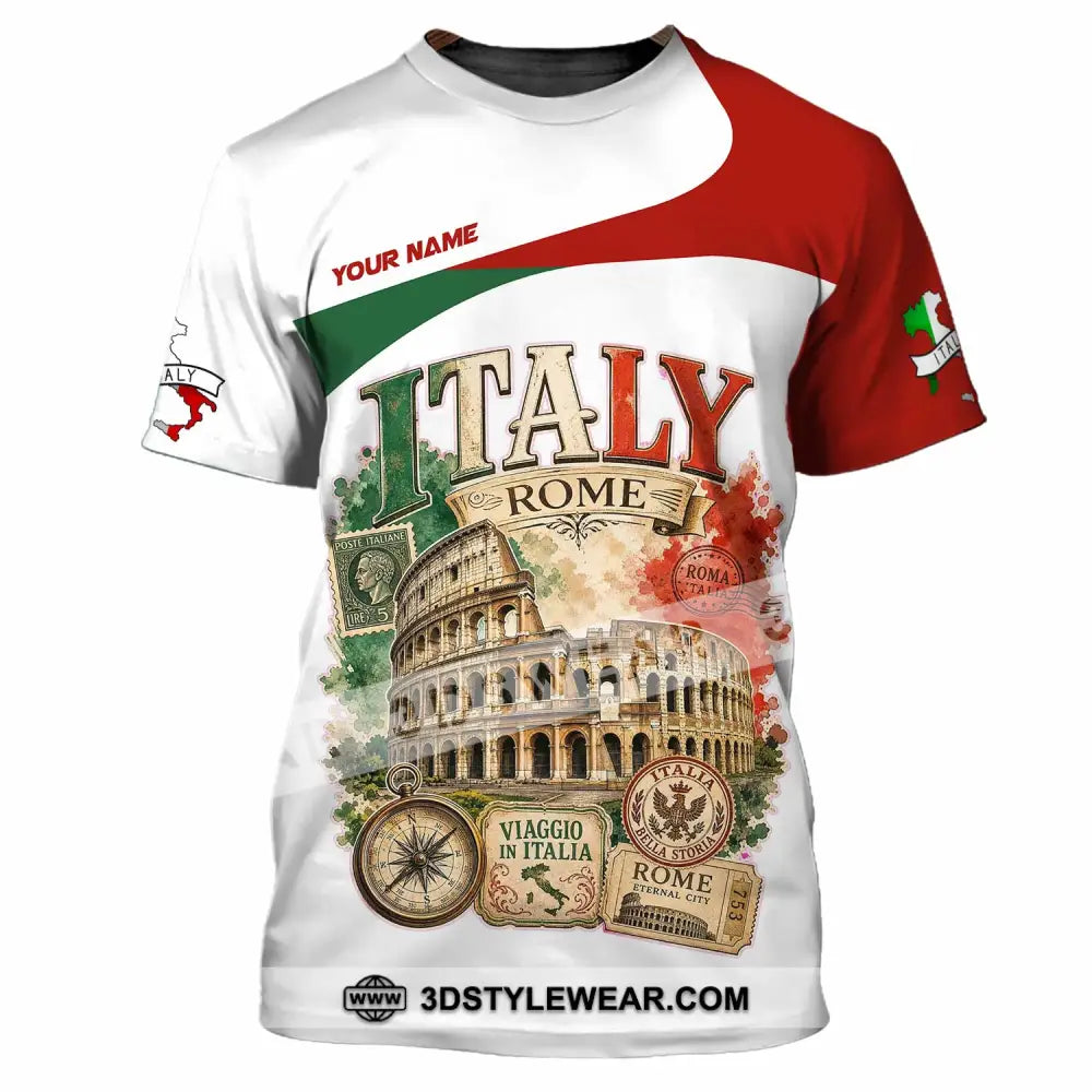 Unisex Shirt - Custom Italy Shirt - T-Shirt / S - T-shirt