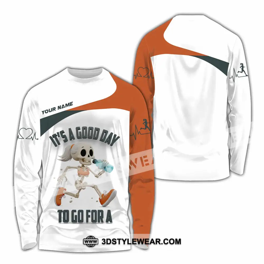 Unisex Shirt - Custom It’s A Good Day To Go For A Shirt - Long Sleeve Shirt / S - T-shirt