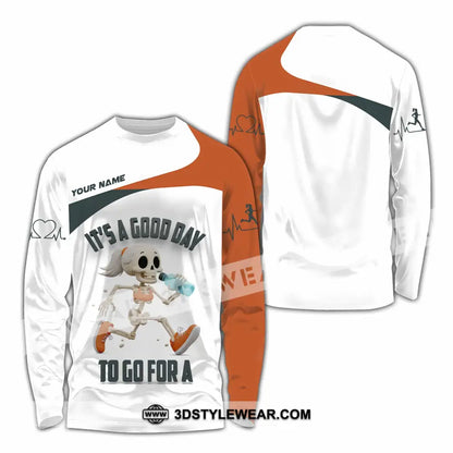 Unisex Shirt - Custom It’s A Good Day To Go For A Shirt - Long Sleeve Shirt / S - T-shirt