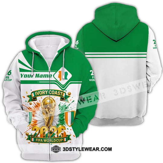 Unisex Shirt - Custom Ivory Coast World Cup 2026 Shirt style option 4
