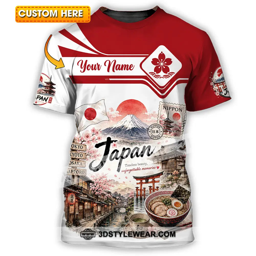 Unisex Shirt - Custom Japan Shirt - T-shirt