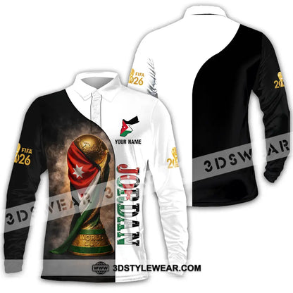 Unisex Shirt - Custom Jordan 3D Shirt Long Sleeve Polo / S T-shirt