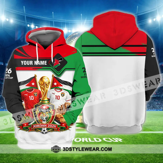 Unisex Shirt - Custom Jordan World Cup 2026 3D Shirt style option 3